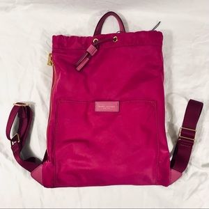 Marc by Marc Jacobs Pink Drawstring Backpack
